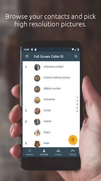 Full Screen Caller ID Full Screen Caller ID
