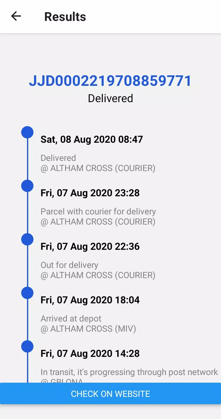 4PX e-Tracking