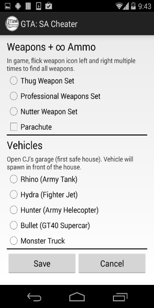 JCheater: San Andreas Edition
