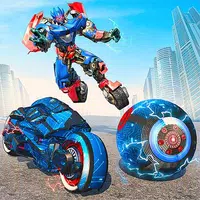 Ball Robot Transform Bike War Android