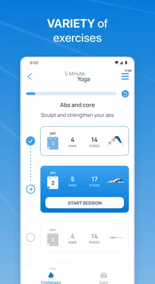 5 Minute Yoga