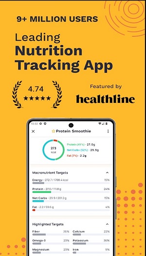 Calorie Counter by Cronometer