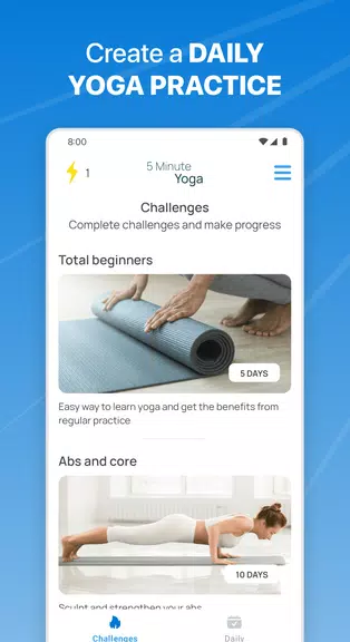 5 Minute Yoga