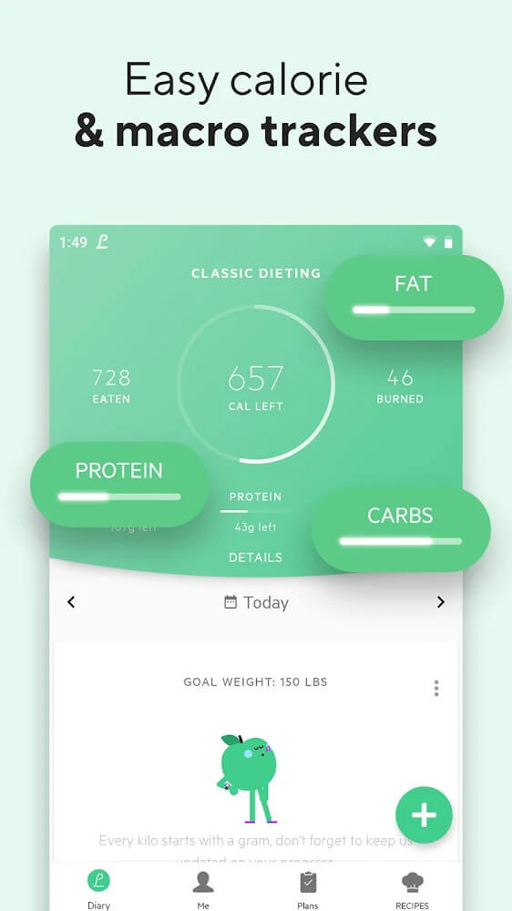 Lifesum Food Tracker &amp; Fasting