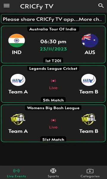 CricFree TV APK