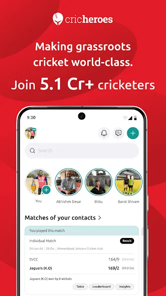 CricHeroes-Cricket Scoring App