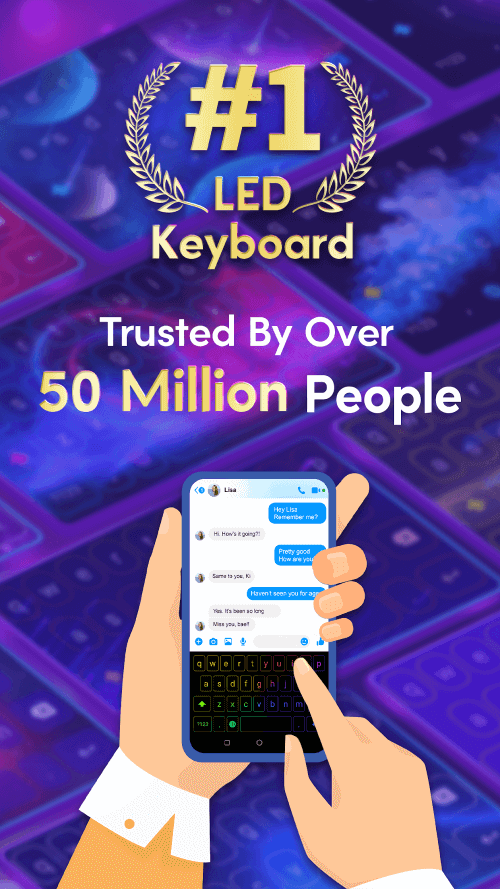 Neon LED Keyboard