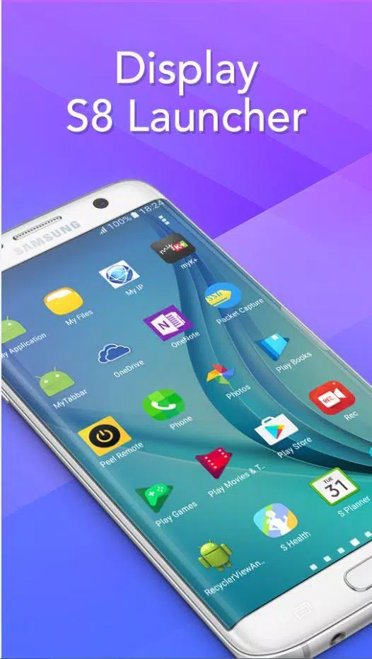 S8 Launcher Galaxy Mod