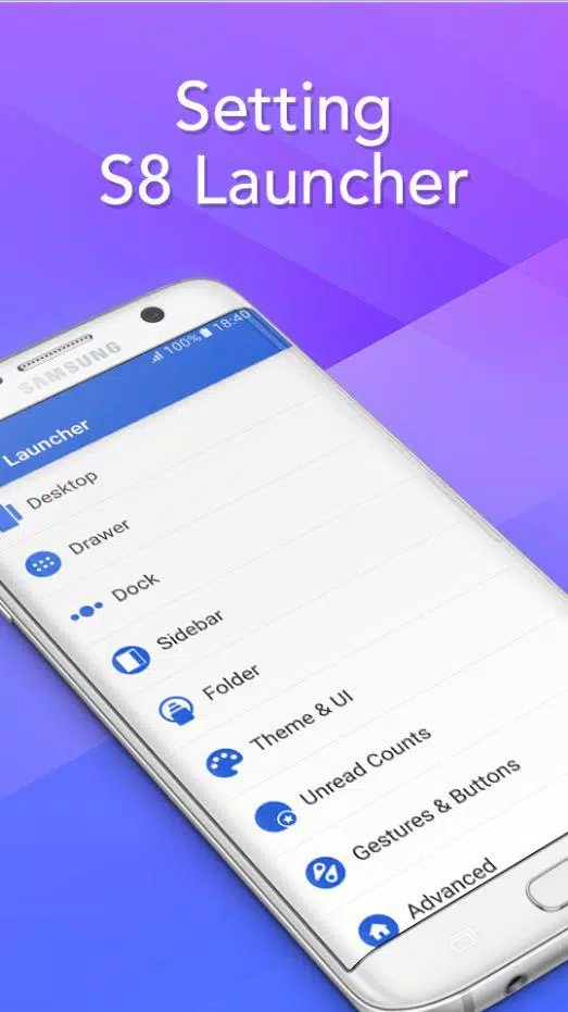 S8 Launcher Galaxy Mod
