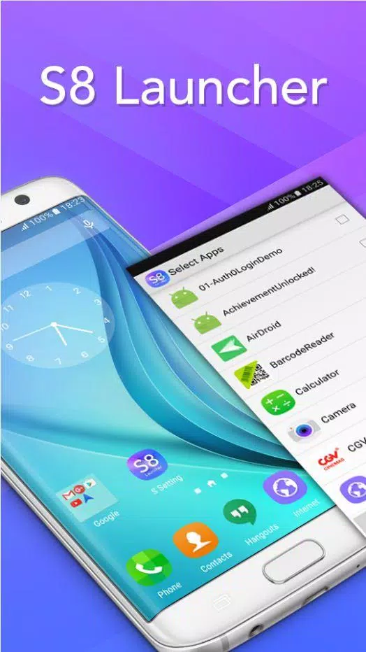S8 Launcher Galaxy Mod