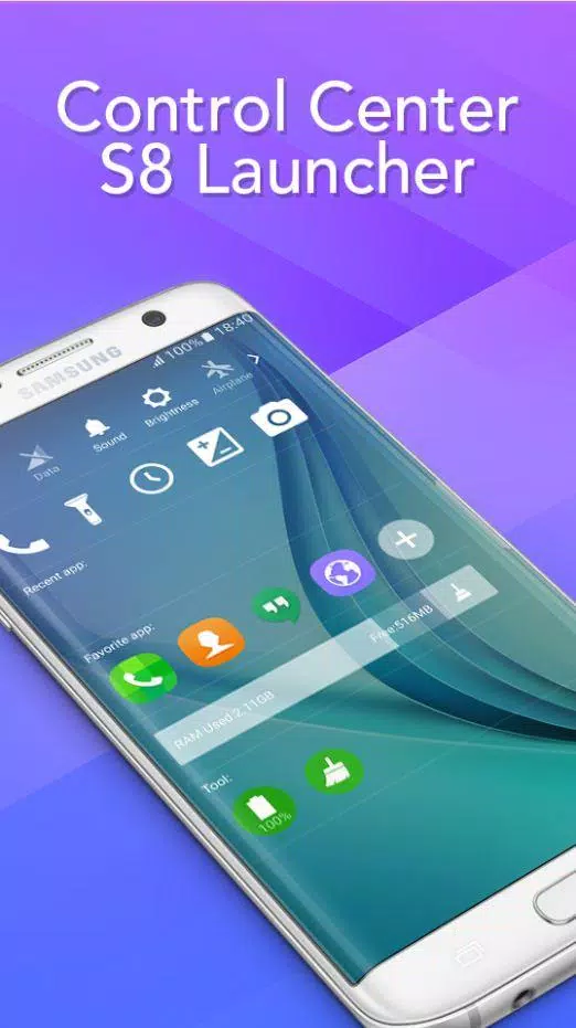 S8 Launcher Galaxy Mod
