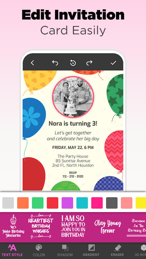 Invitation Card Maker v28.6