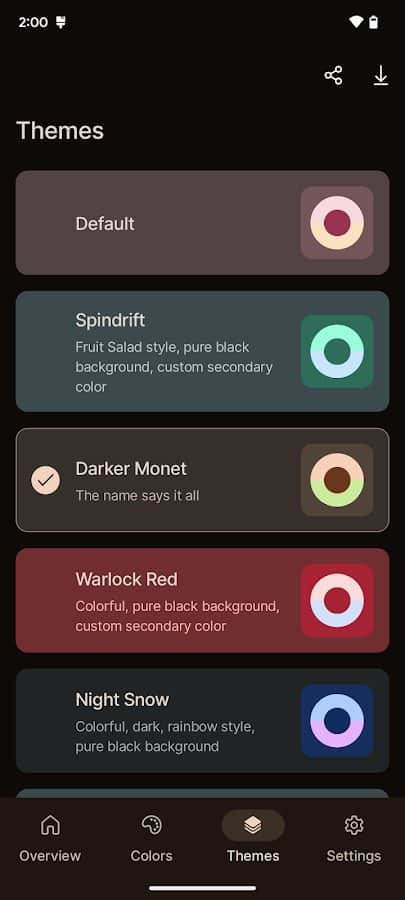 Repainter – dynamic themes APK