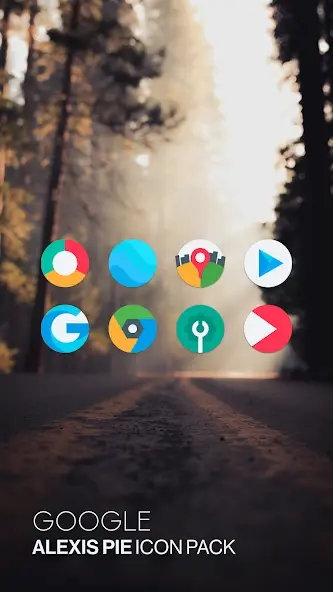 Alexis Pie Icon Pack: Clean and Minimalistic