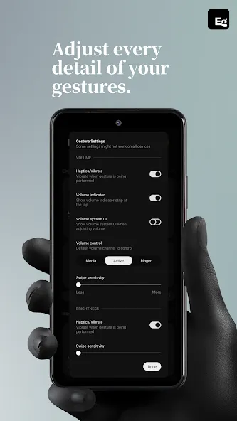 Edgest Edge Gestures & Control
