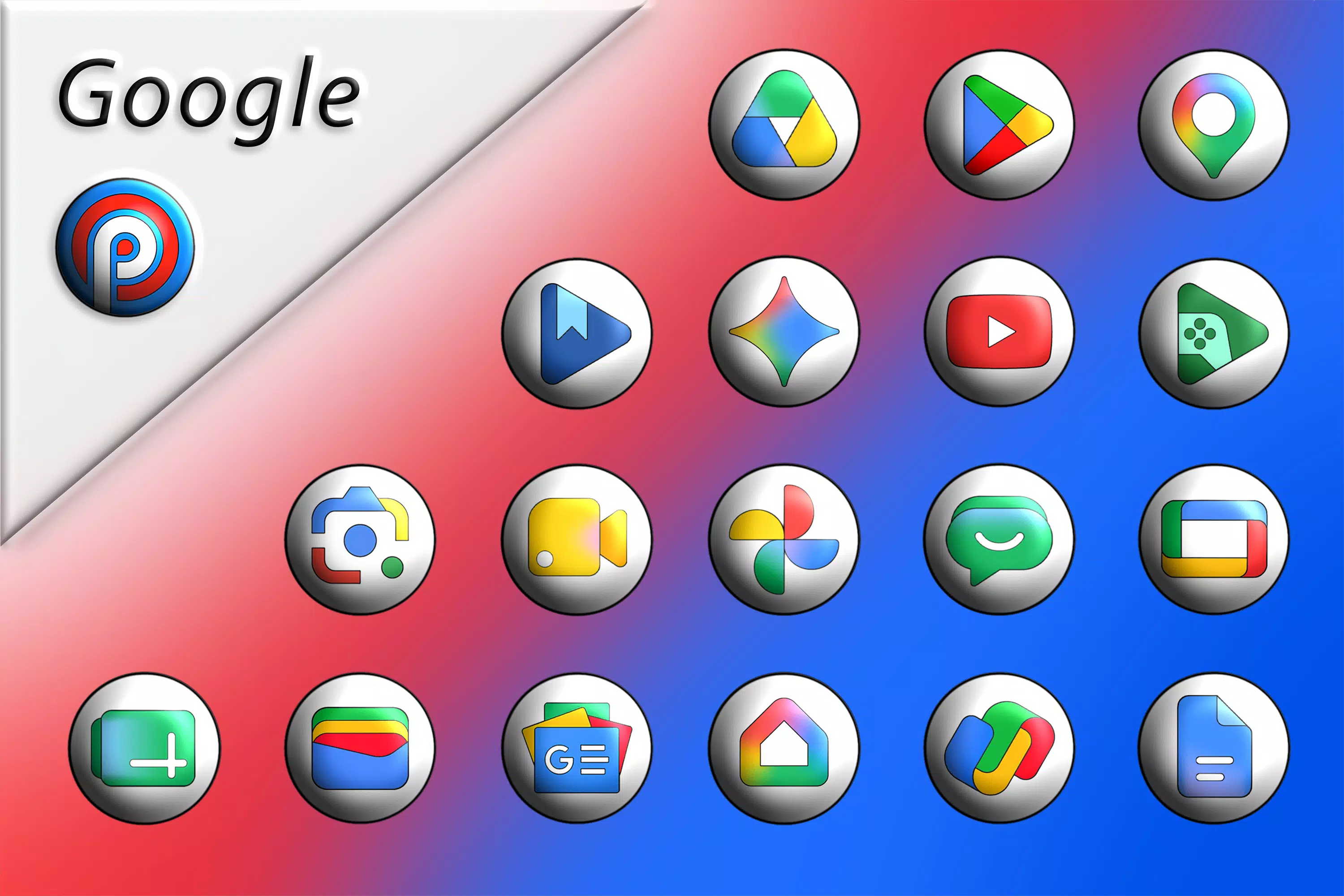 Pixly 3D - Icon Pack