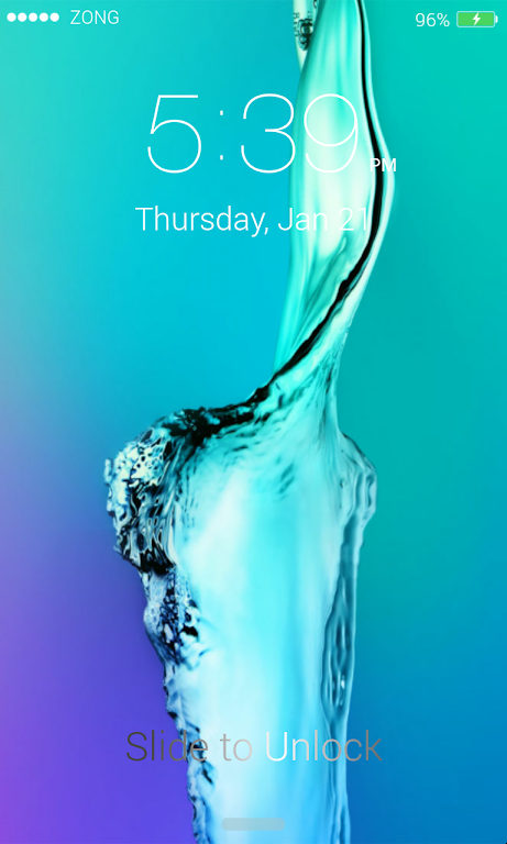 S7 Edge Lock Screen