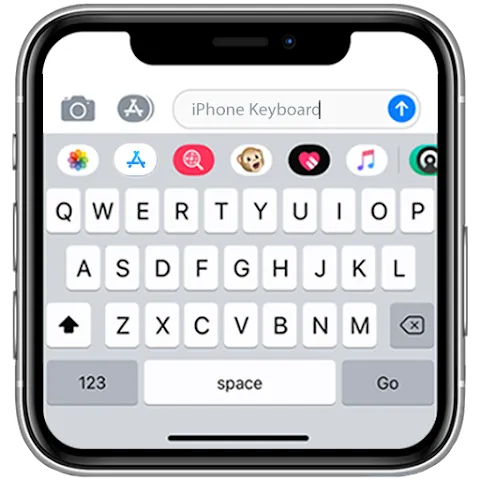 Iphone keyboard