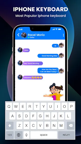 Iphone keyboard