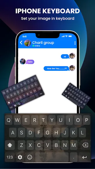 Iphone keyboard