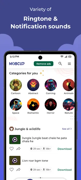 MobCup Ringtones & Wallpapers