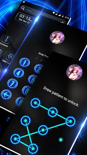 Classic Black Launcher Theme