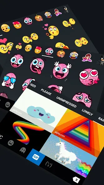Latest Black Keyboard Theme