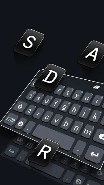 Latest Black Keyboard Theme