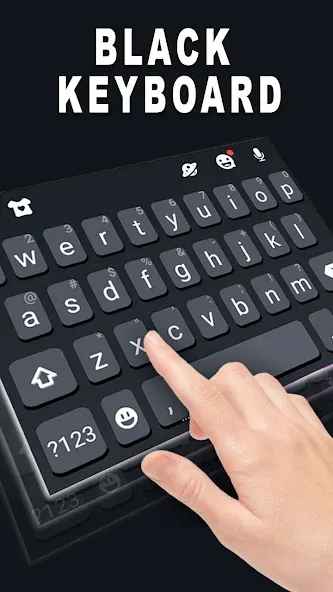 Latest Black Keyboard Theme