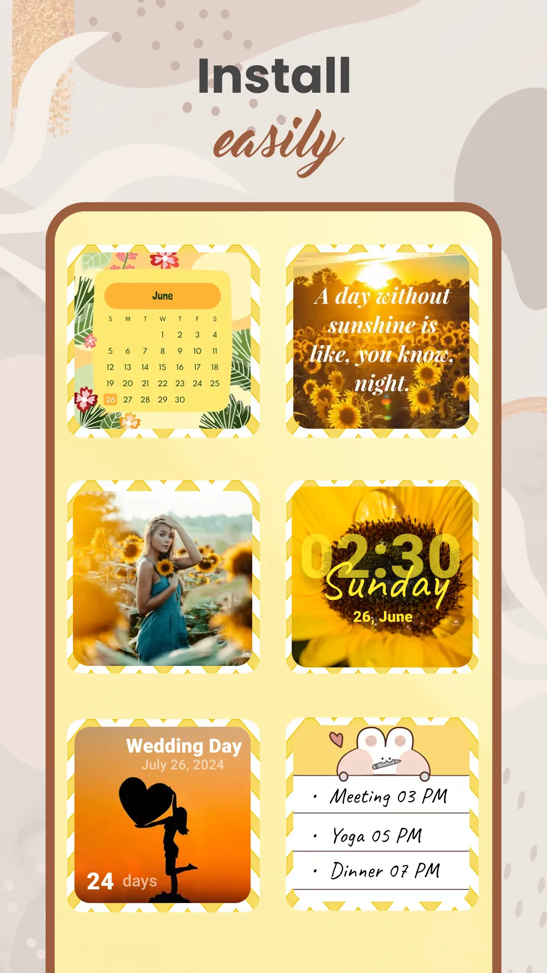 Widget 2026