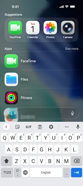Launcher iOS 26 Theme