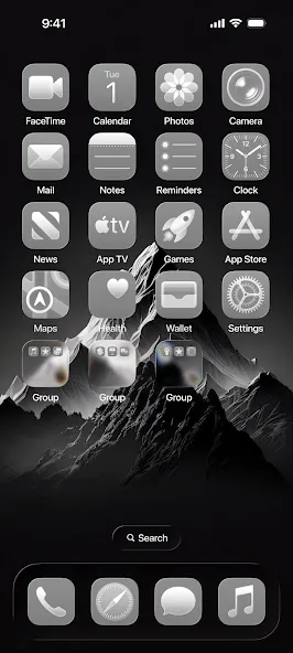 Launcher iOS 26 Theme