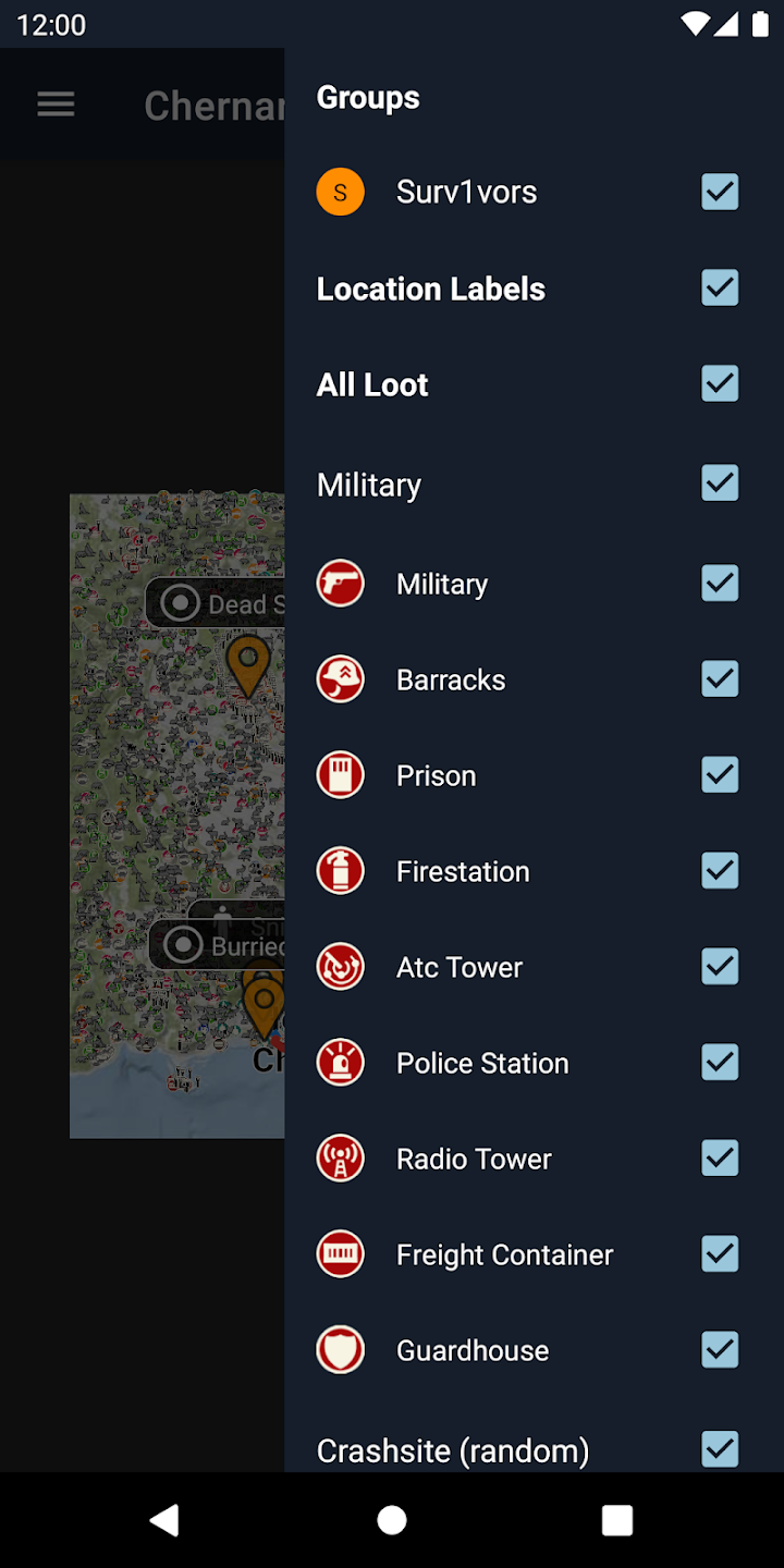 iZurvive - Map for DayZ & Arma