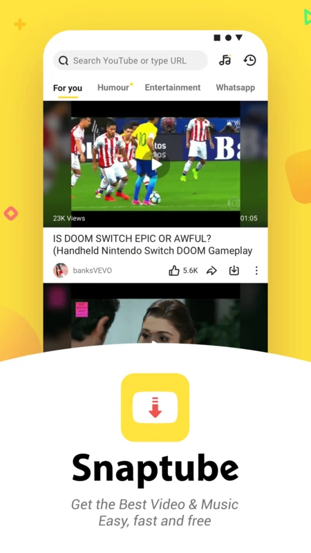 Snaptube YouTube downloader & MP3 converter Mod