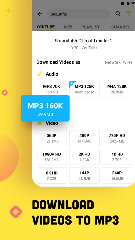 Snaptube YouTube downloader & MP3 converter Mod