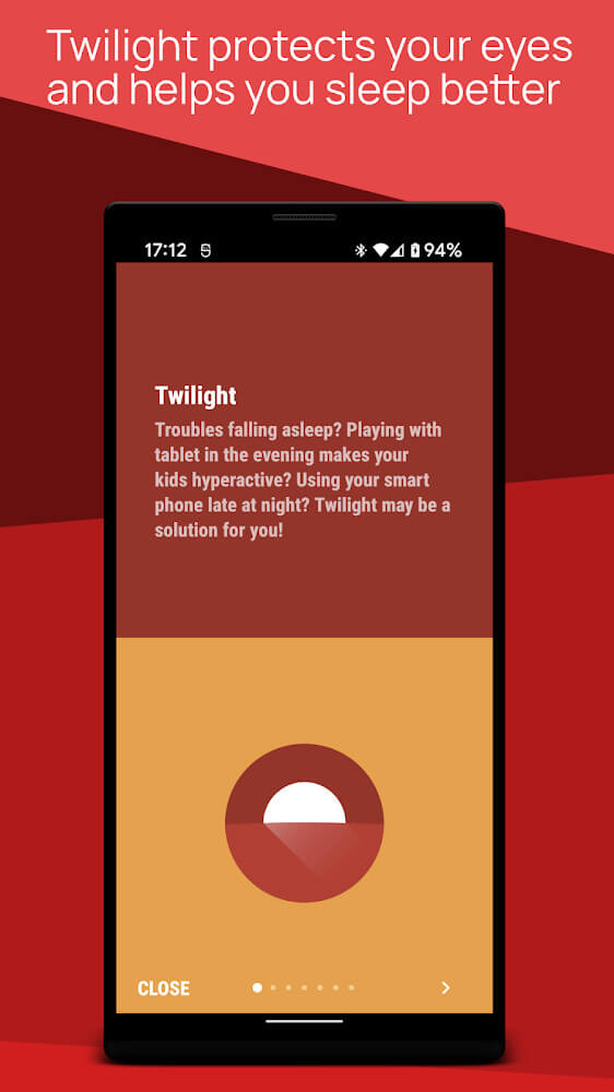 Twilight: Blue Light Filter