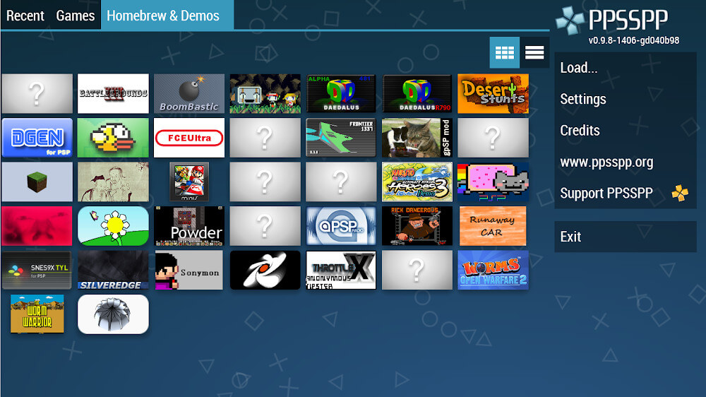 PPSSPP Gold Games