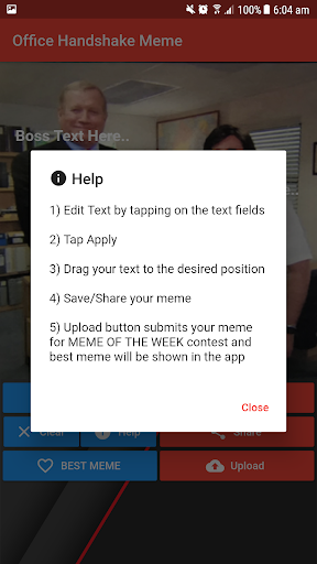 Office Handshake Meme Creator