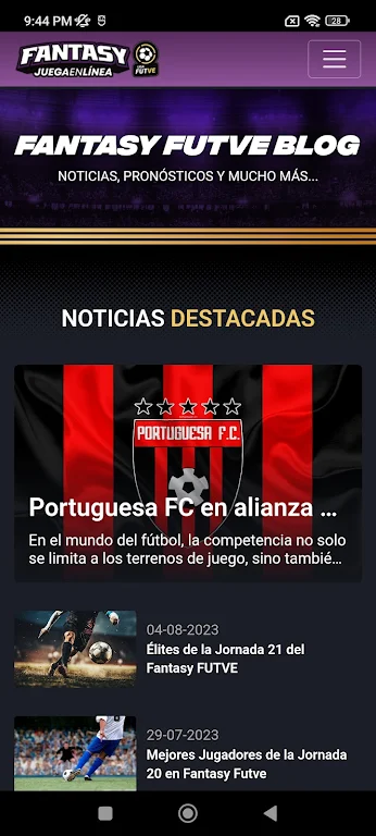 Fantasy FUTVE