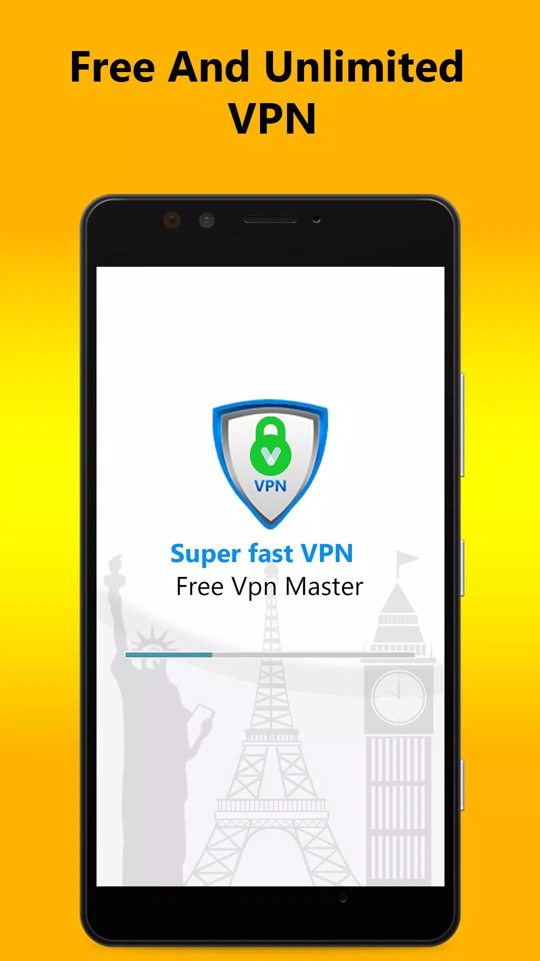 Super Fast Free Vpn: Turbo Vpn Proxy Master
