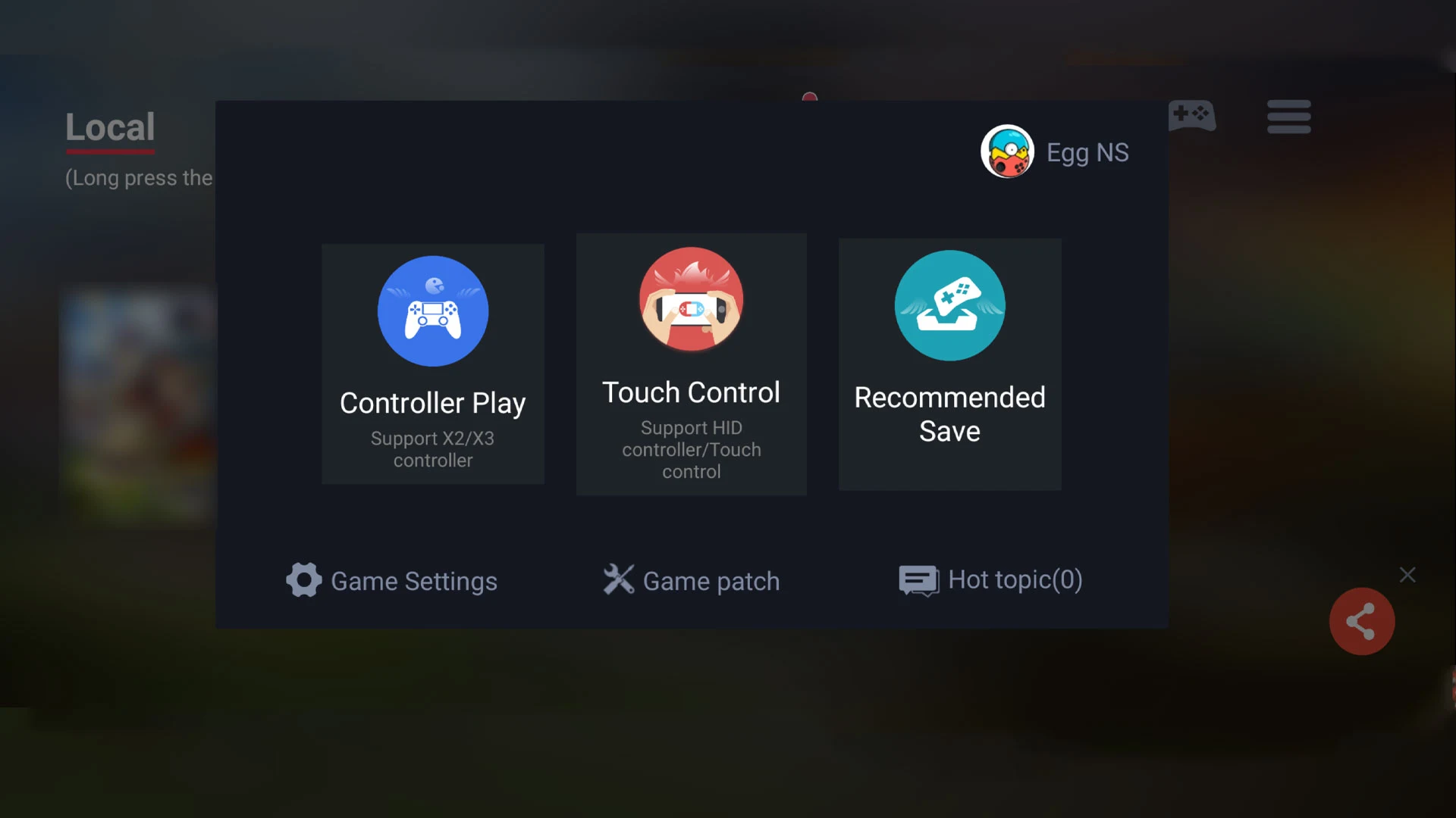 Eggs NS Emulator