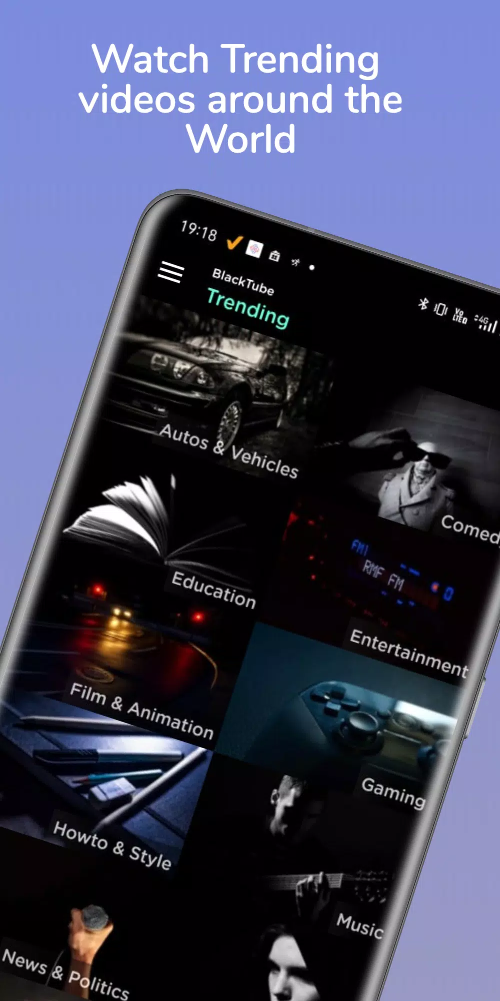 Black Tube App