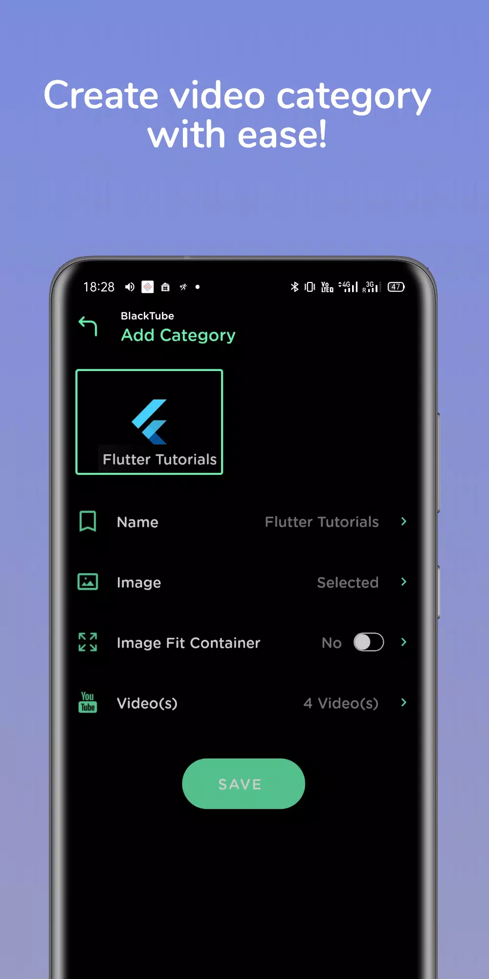 Black Tube App