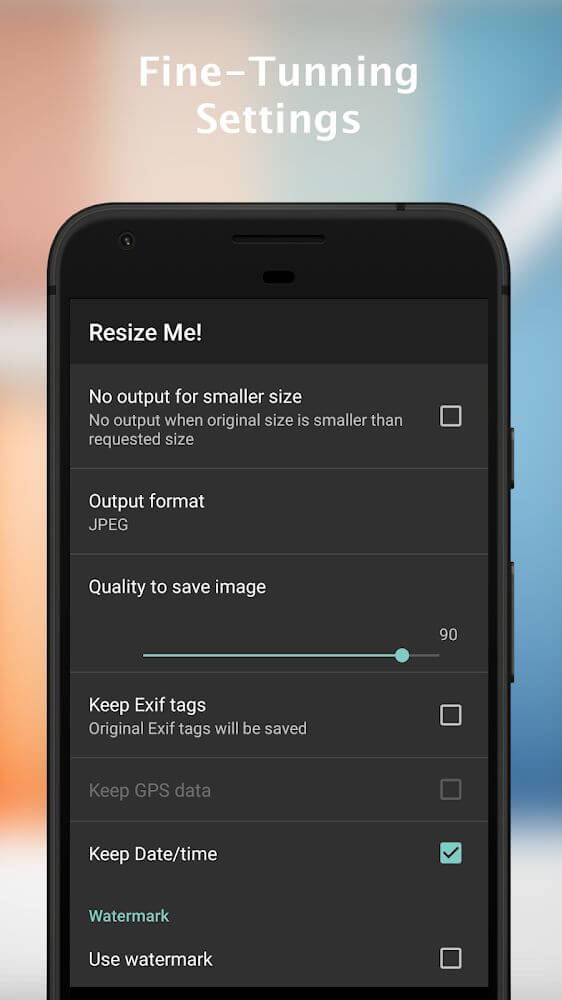 Resize Me! Pro – Photo resizer