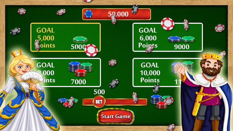 Farkle King : The Dice