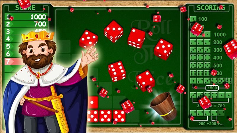 Farkle King : The Dice