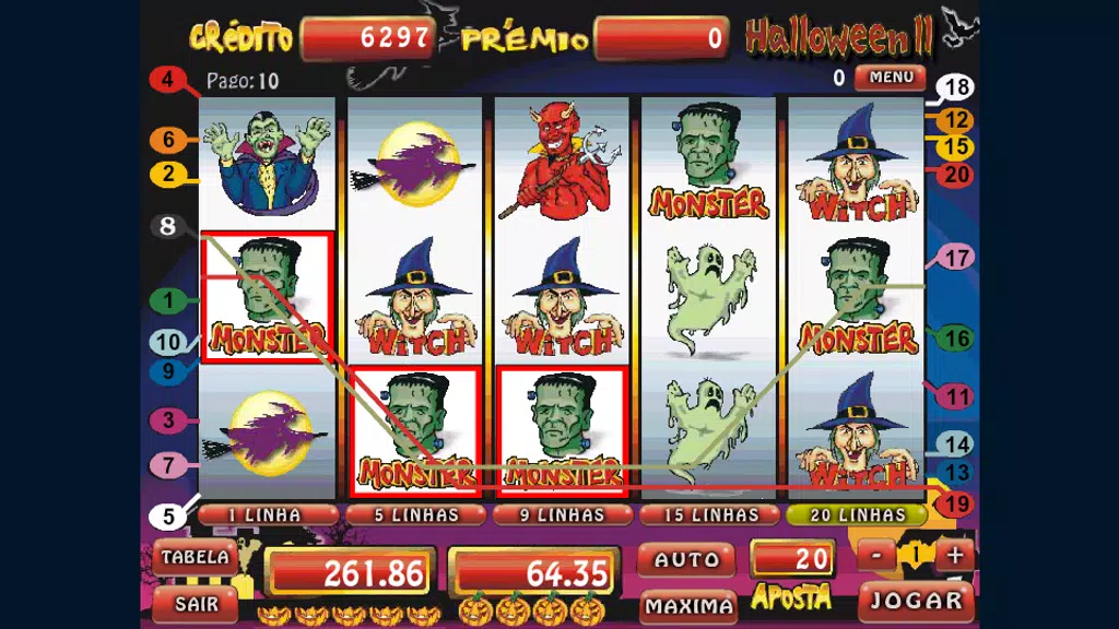 Halloween EX - Caça Niquel Faster