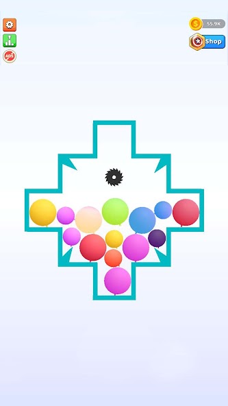 Bounce and pop - Puff Balloon