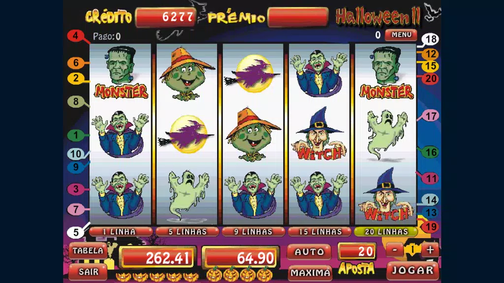 Halloween EX - Caça Niquel Faster