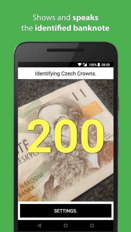 Cash Reader: Bill Identifier